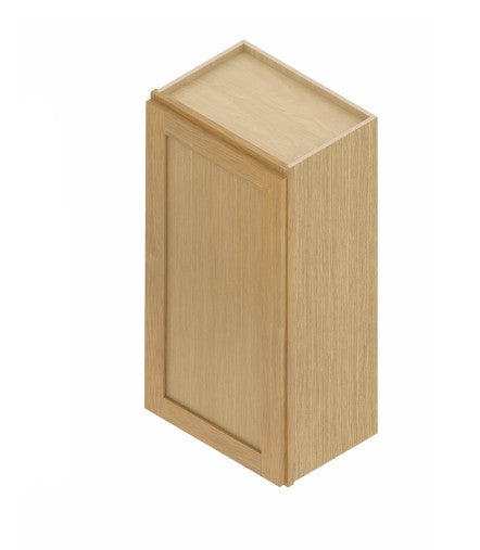 W0936: Oak Shaker Wall 9"W*36"H*12"D-1D-2S