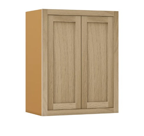 W2740/W2742: Oak Shaker Wall 27"W*40"H*12"D-2D-3S