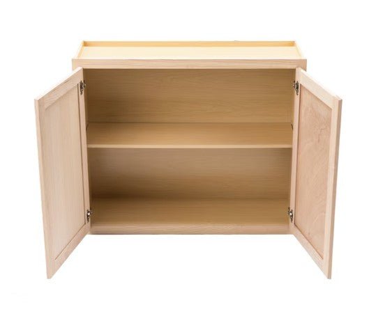 W3615: Oak Shaker Wall 36"W*15"H*12"D-2D