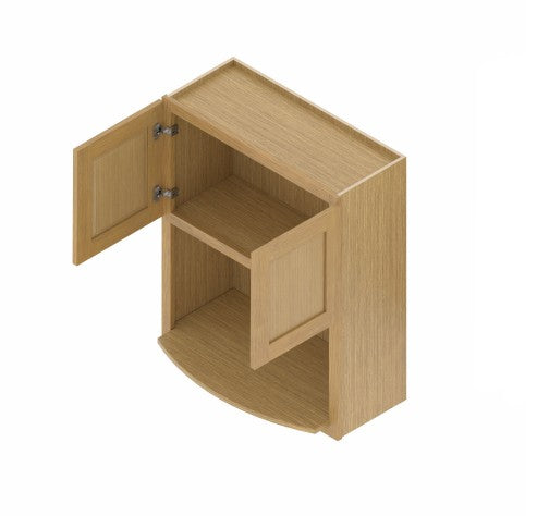 WMC304012: Oak Shaker Wall Microwave 30"W*40"H*12"D