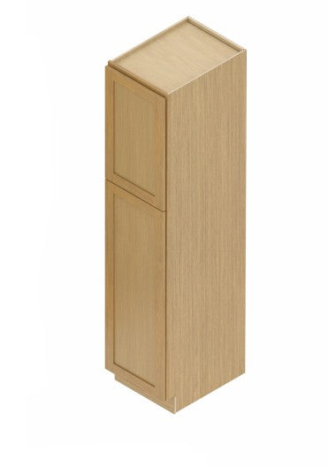 WP189024: Oak Shaker Pantry 18"W*90"H*24"D-2D-5S
