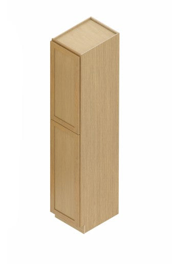 WP189424: Oak Shaker Pantry 18"W*94"H*24"D-2D-5S