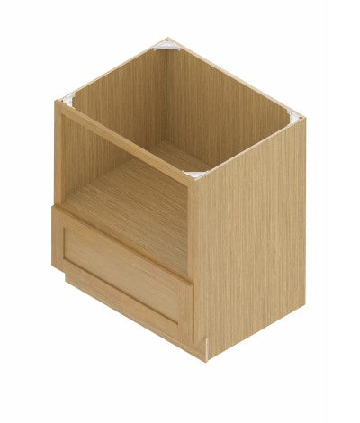 BMD30: Oak Shaker Base Microwave Drawer 30"W*24"D*34-1/2"H-1DRA
