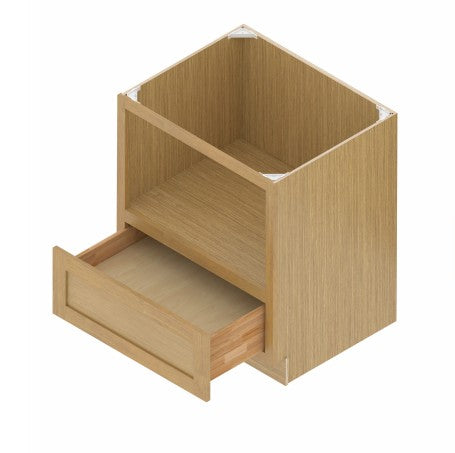 BMD30: Oak Shaker Base Microwave Drawer 30"W*24"D*34-1/2"H-1DRA