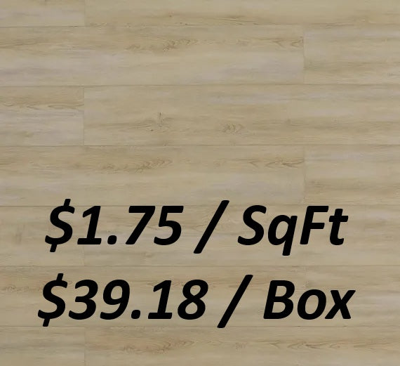 SPC403-F Vinyl Flooring 5.5+1.5MM 22.39 SqFt/BOX     $39.18/Box      $1.75/SqFt