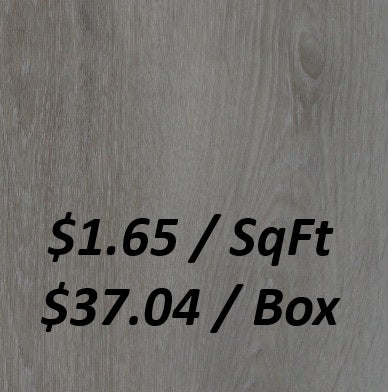 WP6206 Vinyl Flooring 5.0+1.5MM 22.45SQFT/BOX     $37.04/Box      $1.65/SqFt