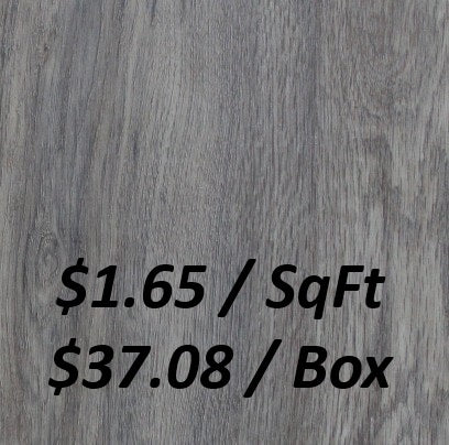 SPC6605 Vinyl Flooring 5.0+1.5MM 22.47SQFT/BOX     $37.08/Box      $1.65/SqFt