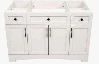 VSDB48: Vanity Side Drawer Base Cabinet Single Basin 48"W*21D*34-1/2"H-4D-2DRA