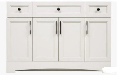 VSDB48: Vanity Side Drawer Base Cabinet Single Basin 48"W*21D*34-1/2"H-4D-2DRA