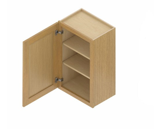 W1230:  Oak Shaker Wall 12"W*30"H*12"D-1D-2S