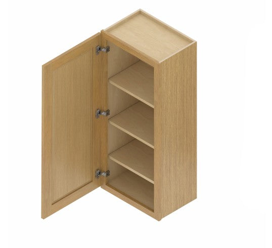 W0940/W0942: Oak Shaker Wall 9"W*40"H*12"D-1D-3S