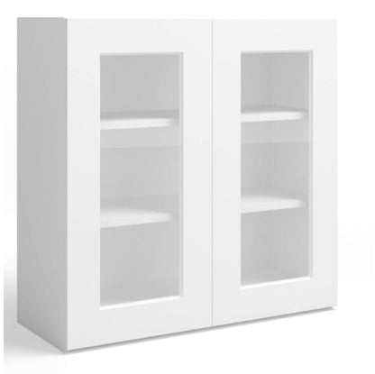 W3636/GD: Wall 36"W*36"H*12"D-2D-2S/ Glass Door