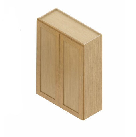 W3040/W3042: Oak Shaker Wall 30"W*40"H*12"D-2D-3S