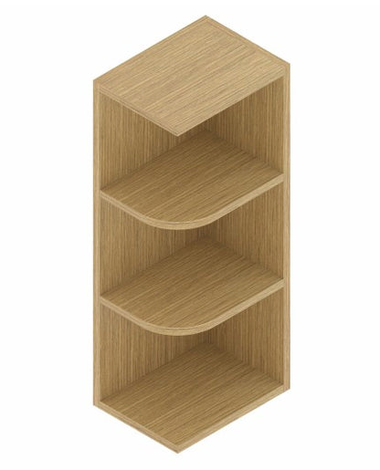WES1236K: Wall End With Open Shelf 12"W*36"H*12"D-2s