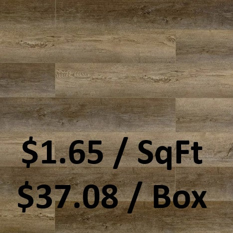 WP6422 Vinyl Flooring 5.0+1.5MM 22.47 SqFt/BOX     $37.08/Box      $1.65/SqFt