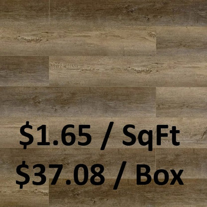 WP6422 Vinyl Flooring 5.0+1.5MM 22.47 SqFt/BOX     $37.08/Box      $1.65/SqFt
