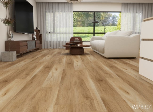 WP8301 Vinyl Flooring 6.5+1.5MM 18.75 SqFt/BOX     $38.44/Box      $2.05/SqFt