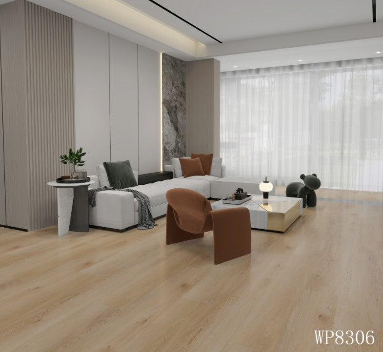 WP8306 Vinyl Flooring 6.5+1.5MM 18.75 SqFt/BOX     $38.44/Box      $2.05/SqFt